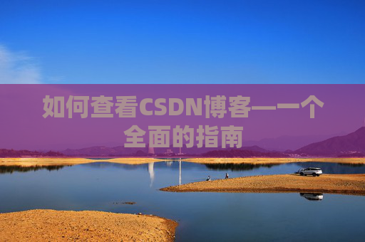 如何查看CSDN博客—一个全面的指南